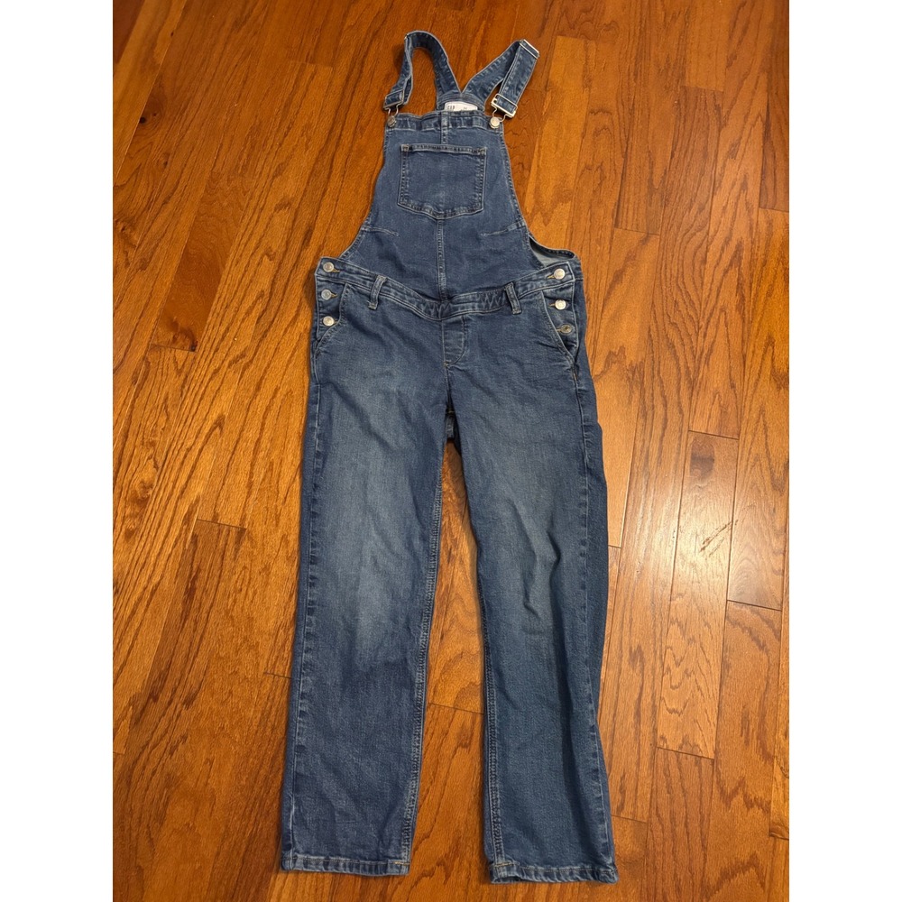 Gap Medium Wash Maternity Overalls Size XS
